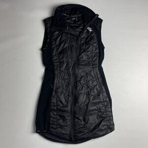 Swix Menali quilted dress Black Zipper lightweight Women's XS Ski Snow jacket